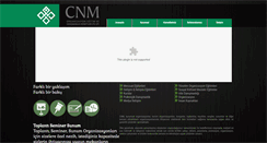 Desktop Screenshot of cnmorganizasyon.com